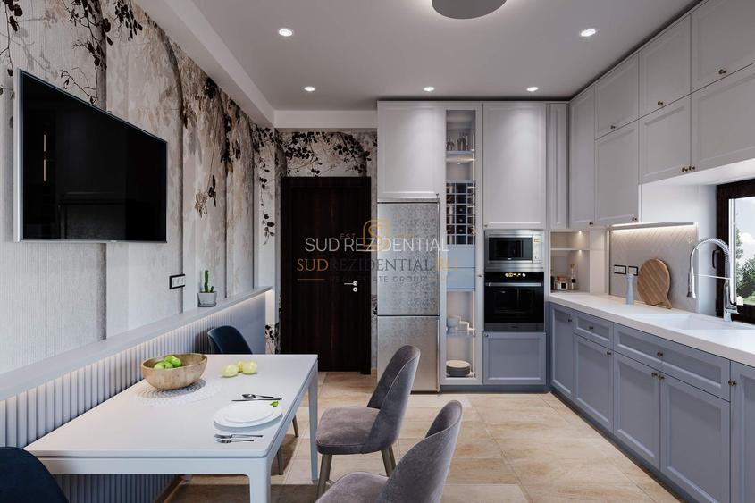 Apartament cu terasa 80mp, 4 camere, ansamblu rezidential -Metalurgiei - 3