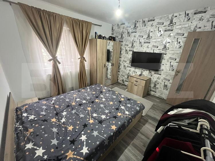 Apartament de 4 camere, 86 mp utili, parter – Găești, complet finisat și utilat