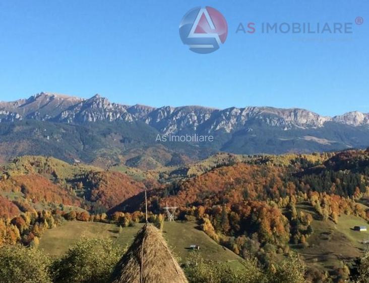 Teren intravilan cu priveliste superba catre munti, Moeciu de Jos - 12