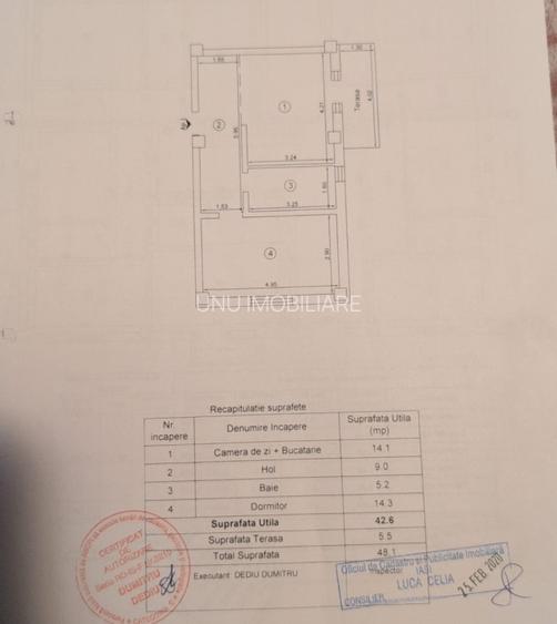 2 camere - Valea Lupului - 48 mp - Liber- 77.000 euro - 6