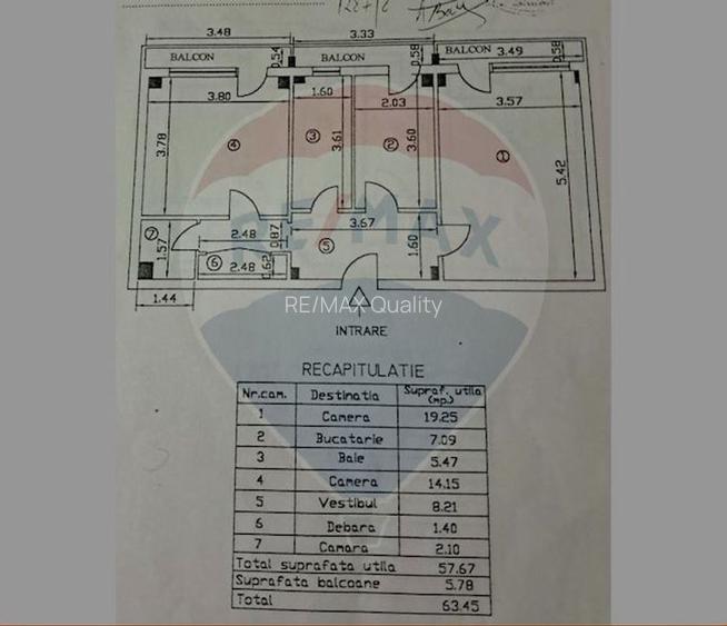 Apartament 2 camere de inchiriat - Calea Victoriei - 14