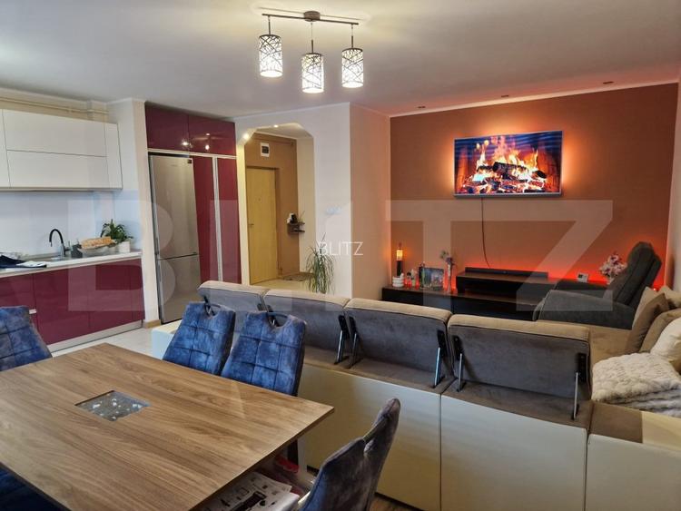 Apartament modern, cu 3 camere, 2 bai, 85 mp, 2 parcari, zona Somesului ! - 4