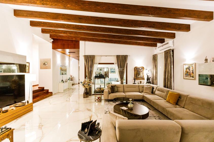 Arhitectura Distinsa: Casa Moderna Plan Parter si Piscina Privata - 5