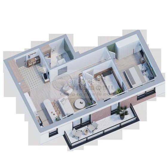 Apartament modern 3 camere, 72 mp– Finisaje premium, 0% comision - 4