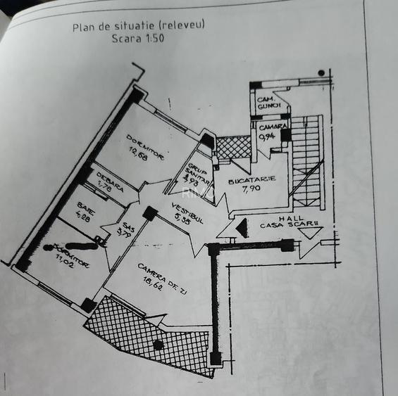 Apartament cu trei camere de vanzare, Calea Mosilor, 175,000€ - 11