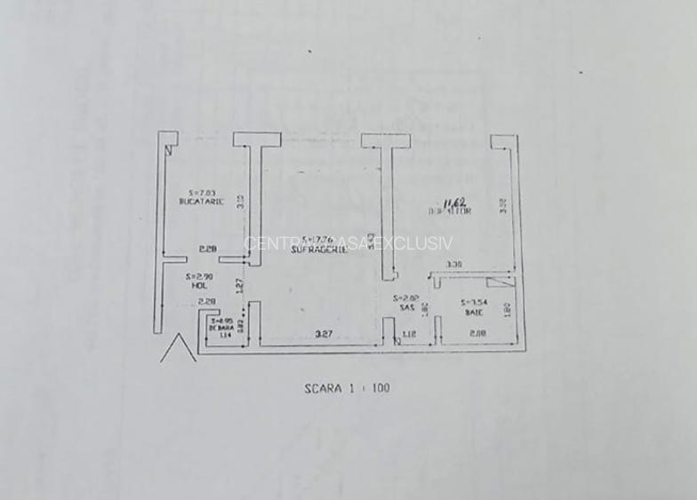 Podul de Piatra, apartament liber 2 camere, parter cu balcon - 2