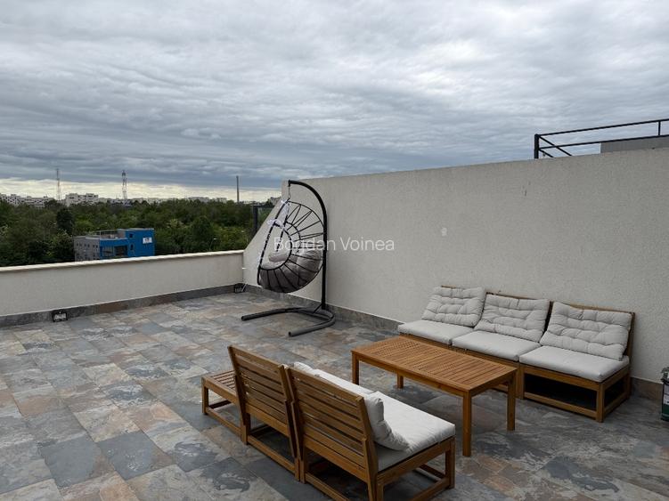 🏡 Duplex premium cu terasă 42 mp + pergolă electrică | Vedere Delta Văcărești - 2