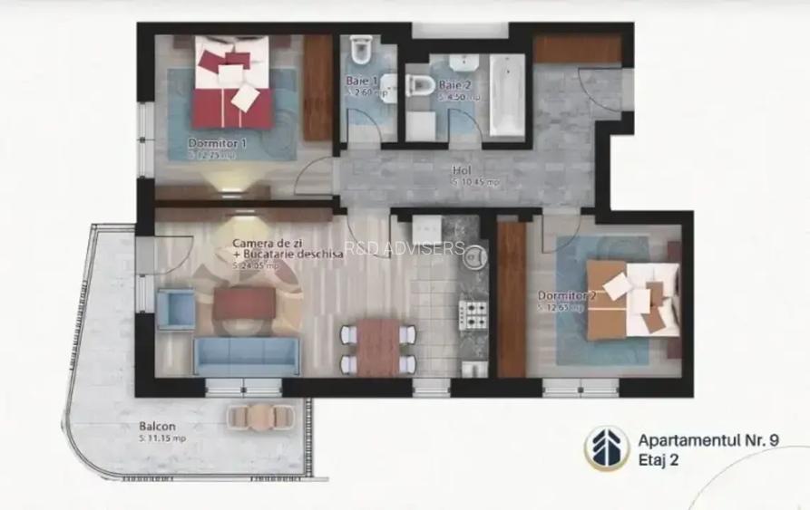 Apartament 3 Camere Stefan cel Mare | Viitorului I Metrou Obor 600m - 10