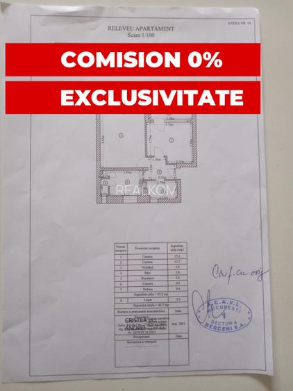 VANZARE APARTAMENT 2 CAMERE UNIRII– DIMITRIE CANTEMIR-COMISION 0 % - 26
