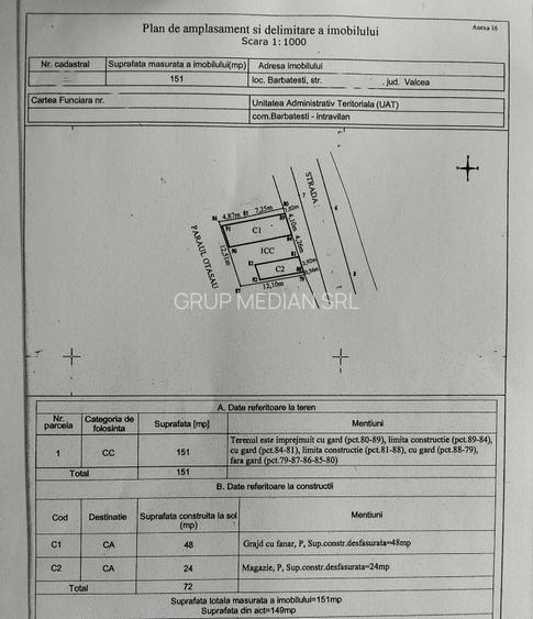 Gospodarie in Barbatesti, zonă de deal, liniște, natura - 10