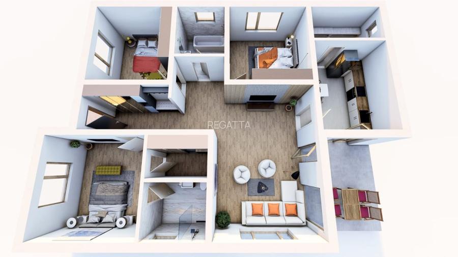 Mini Complex de 3 vile in Corbeanca aproape de lac - 12