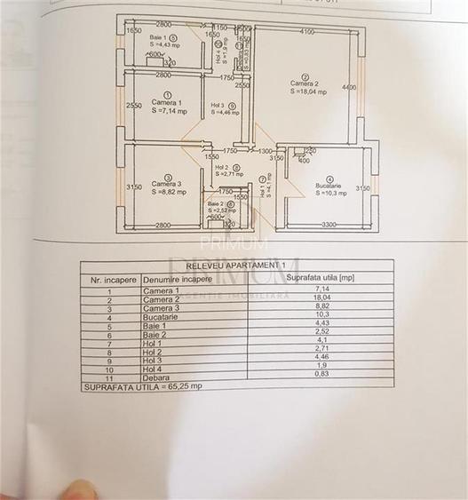 GIROCULUI - 3 CAM - DECOMANDAT - 2 BAI - SPATIOS - ZONA EXCELENTA - 8
