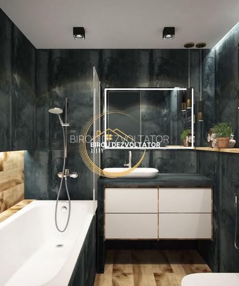 Mare Decomandat 2 bai Parcare Gratis Ansamblu modern Metrou Teclu - 7
