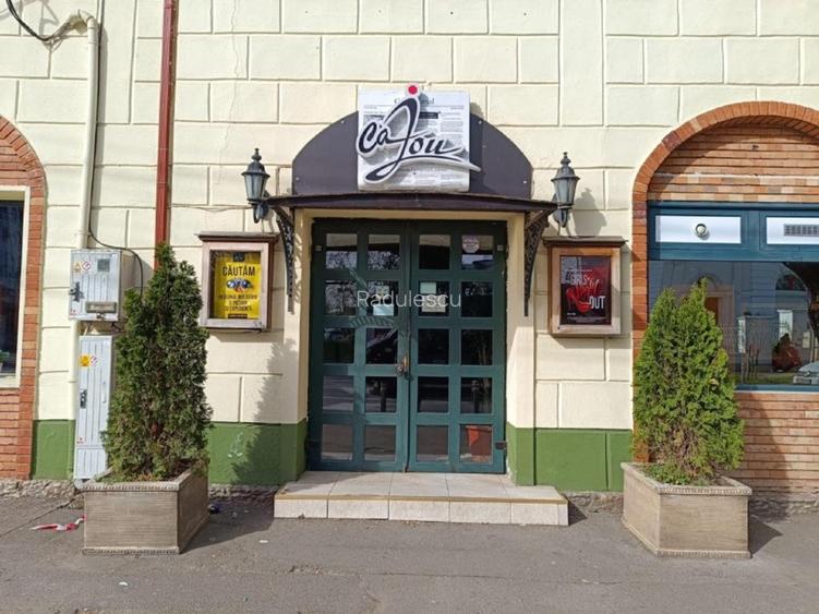 DE VÂNZARE IMOBIL ( RESTAURANT CAJOU)  ZONA 0 - 2