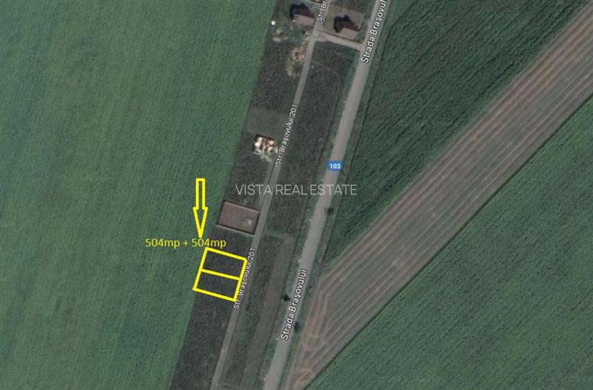 Oportunitate! Teren intravilan la intrare in Bod dinspre Sanpetru - 2