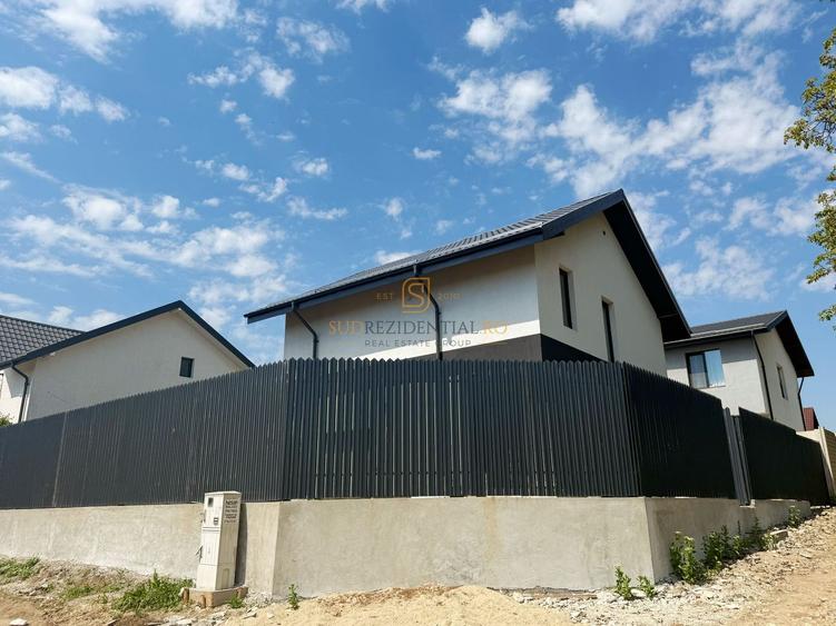 Vila individuala P+1+Pod, 3 camere, curte spatioasa - Comuna Berceni
