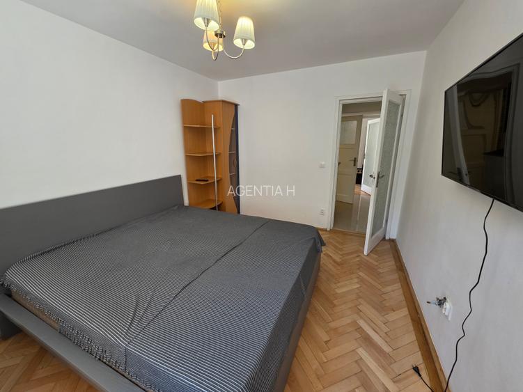 3 camere Piata Amzei etajul 3/7 mobilat utilat balcon - 19