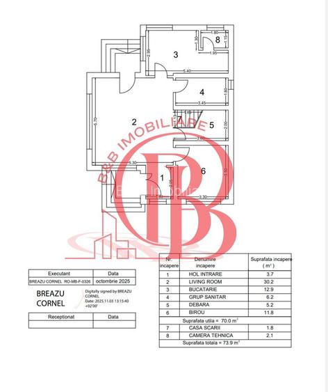 Casa complet mobilata 5 camere 3 bai curte generoasa - 1