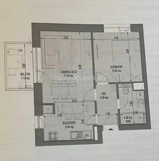 Apartament 2 camere de vanzare Nusco City Faza 2 | Mall Promenada | Metrou - 4