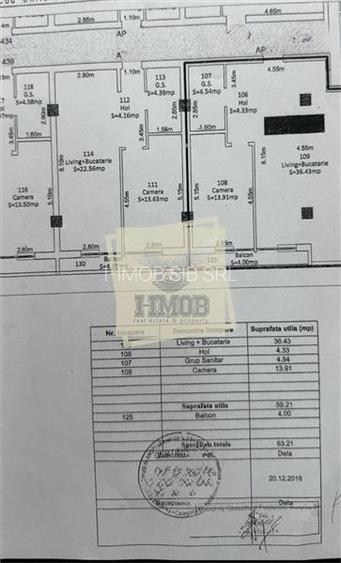 Apartament modern 59 mp utili cu balcon pe Domna Stanca - 10