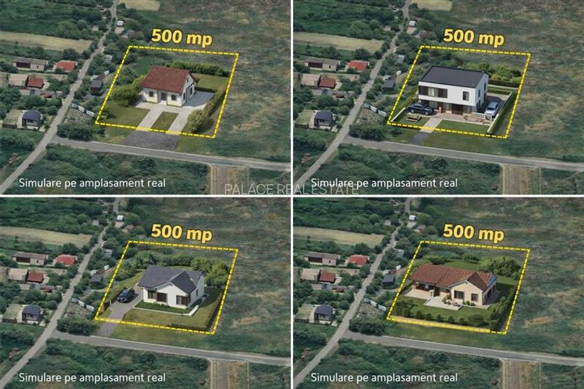 Teren 500 mp,  pentru construire casa - 2