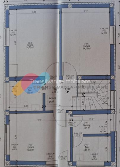 Casă, 4 camere, zona linistita, în Sânnicoară - 7