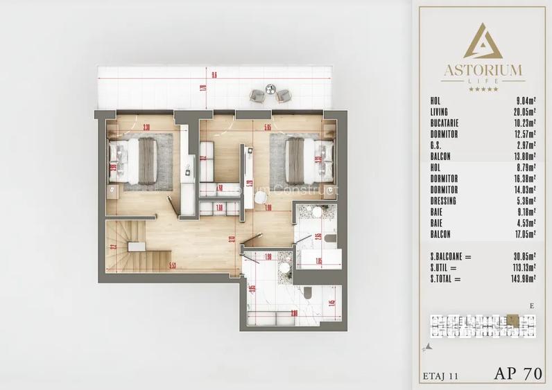Apartament 4 Camere Moderne în Complex Rezidențial de Lux | Comision 0% - 4