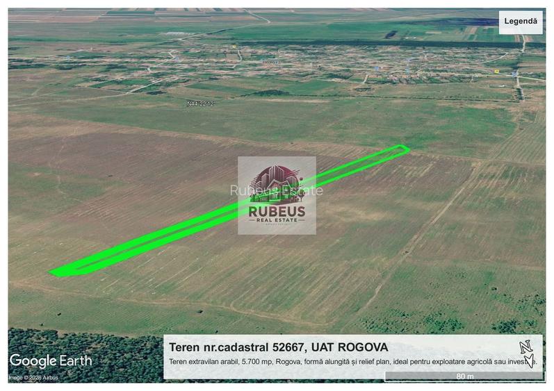 💎 BEST BUY AGRICOL: 1 HECTAR TEREN ROGOVA | CADUSTRU EFECTUAT | PREȚ - 4
