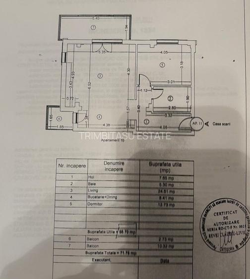 Apartament 2 camere Tomis Plus - loc parcare subteran - 1