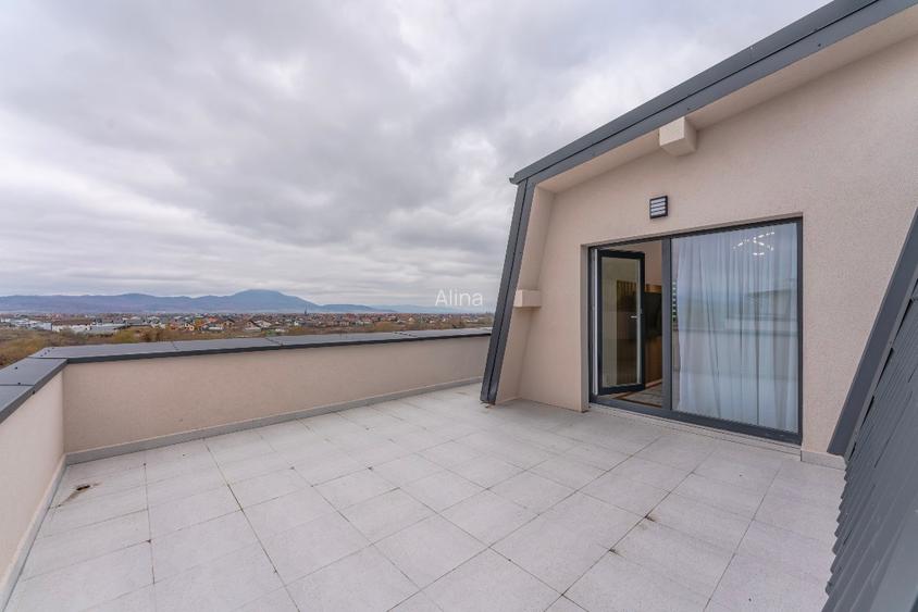Penthouse cu terasă panoramică în Râșnov - 13