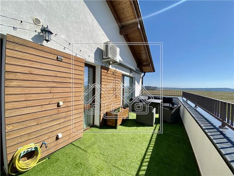 Penthouse de vanzare in Sibiu- mobilat si utilat - cu terasa de 40 mp - 15