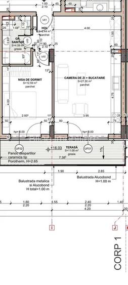 Apartament la cheie cu 2 camere, 47 mp, balcon, zona Eroilor - 6