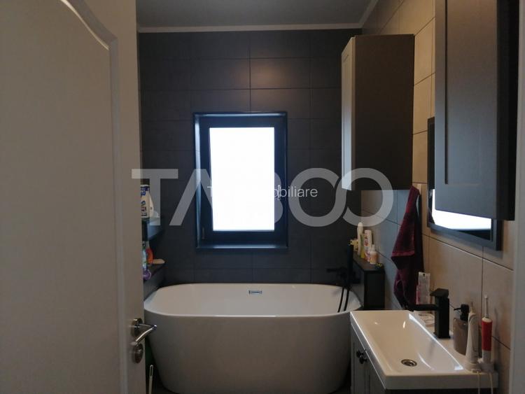 Casa tip duplex 5 camere 120 mpu complet mobilata si utilata Cisnadie - 12