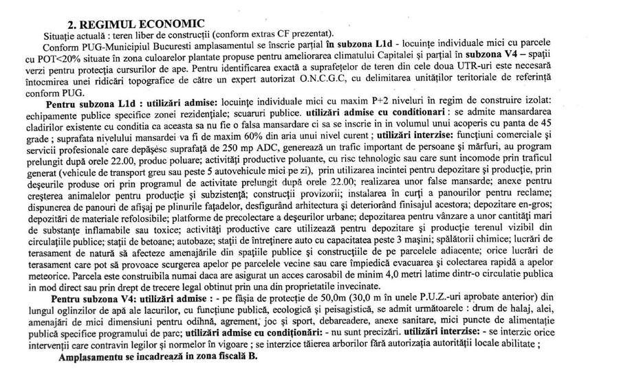 2066 mp teren deschidere lacul Grivita 24m zona deosebita in Damaroaia - 7