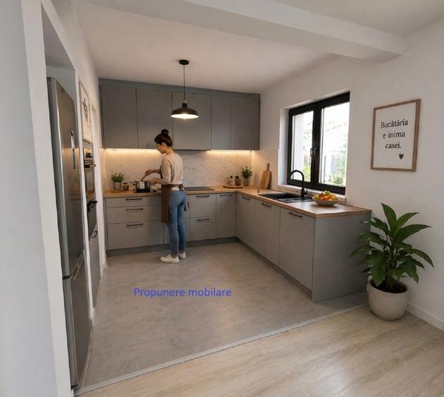 Casa nZeb 155mp , curte 530mp, Brebu lac PH, schimb apartamen bucuresti +/- dif