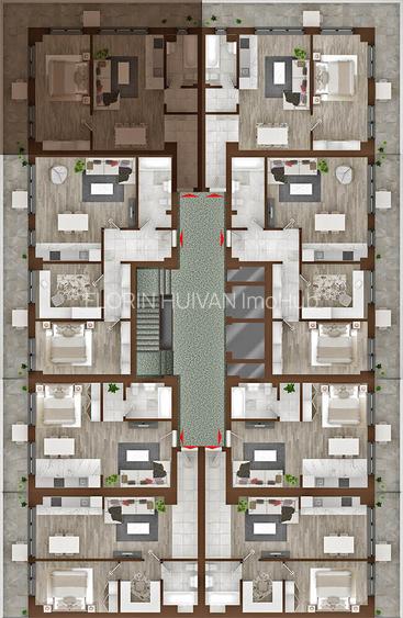 APARTAMENT 2 CAMERE - COPOU GARDEN RESIDENCE - 3