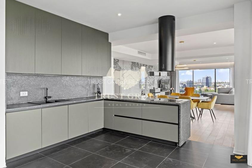 Apartament 4 camere One Floreasca | 222 mp | 4 bai | priveliste panoramica - 14
