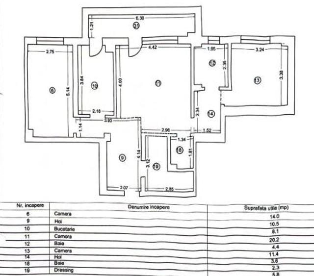 38551 Apartament 3 camere tomis Plus - 2