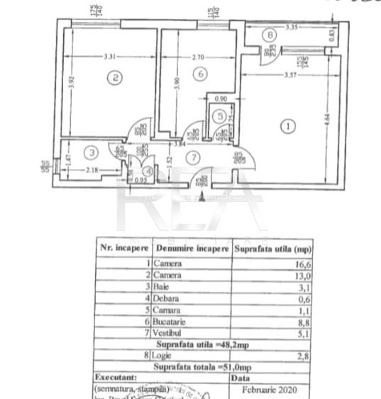2 camere, 8/10, 51mp, renovat-Drumul Taberei - 10