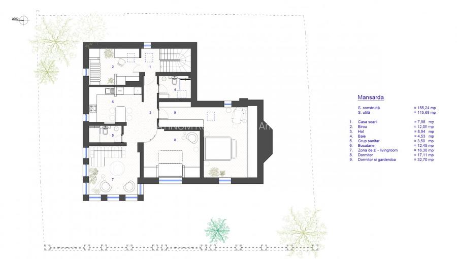 Consolidated and Restored Villa, Aviatorilor – Kiseleff Park - 25