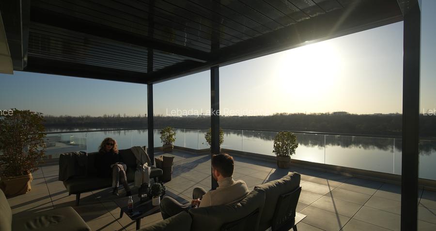 Penthouse pe malul lacului cu terasa de 117 mp -Lebada Lake Residence - 7