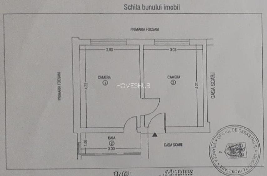 Studio dublu renovat, 29 mp, bloc reabilitat | Gară - Școală 7 - 6