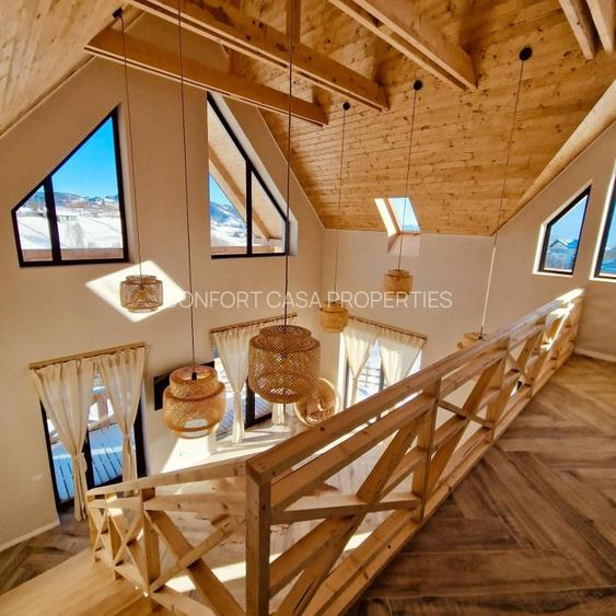 Pestera - Bran - Piatra Craiului Rezervatie - Vila -  finisaje premium -centrala - 2