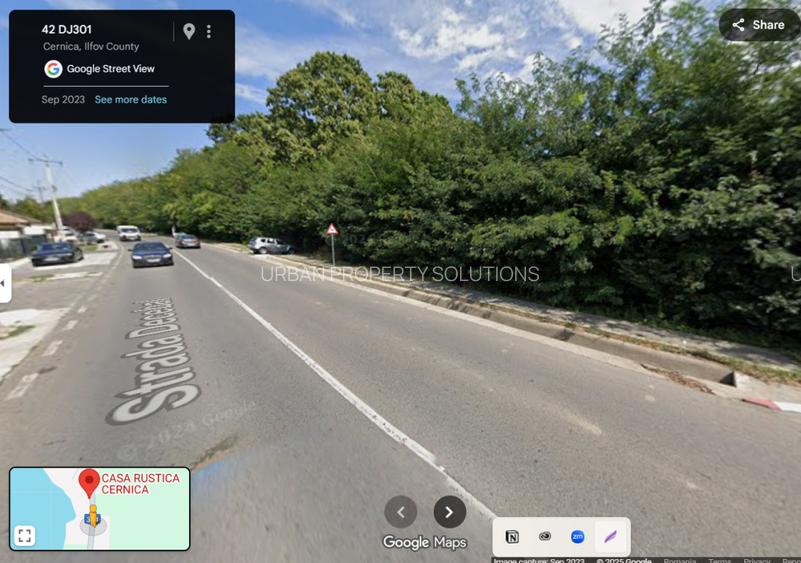 Teren 3.000 mp intravilan + 7.000 mp padure – Cernica, DJ301,A0 - 2