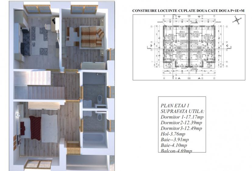 Astrelor-casa individuala-5 camere premium - 3