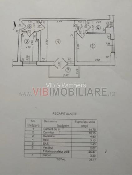 Vatra Luminoasa - Coubertin - apartament 2 camere - 7