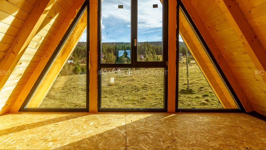 Cabana A-Frame semifinisată în Smida – 115 mp utili, teren 700 mp - 8