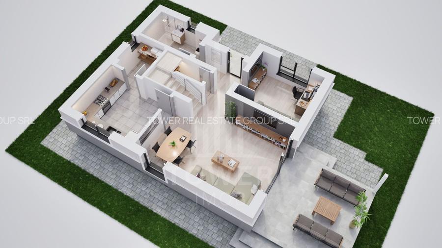 Casă single de vânzare într-un complex rezidențial nou  | Comision 0% - 12