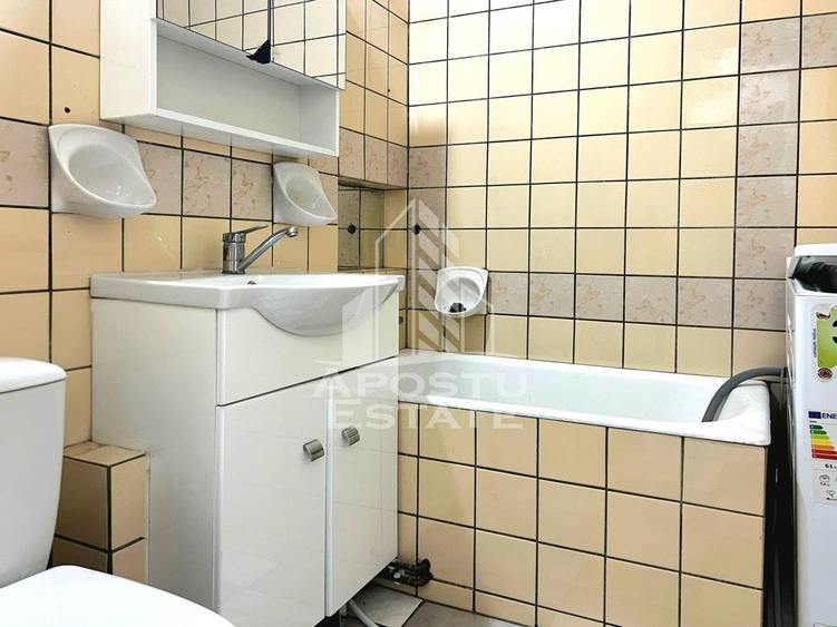 Apartament cu o camera, centrala proprie - Confectii