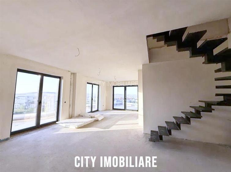 Penthouse cu 3 camere, S-80 mp+20 mp. terasa, bloc nou, Buna Ziua - 2